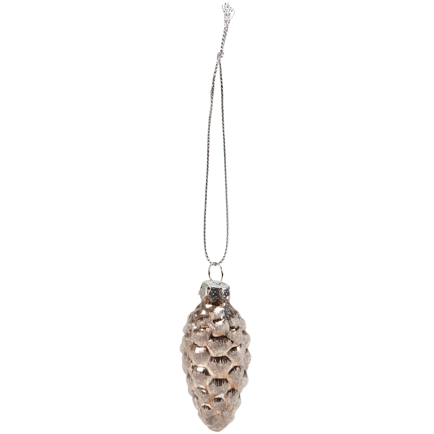 Pinecone Glass Ornaments (Set or 6)