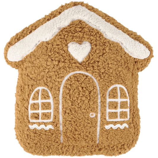 Gingerbread House Pillow