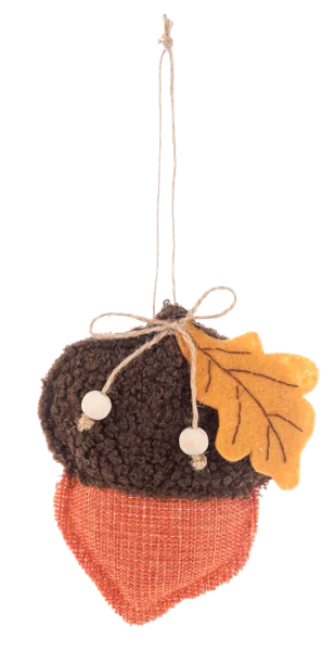 Acorn Fabric Ornament