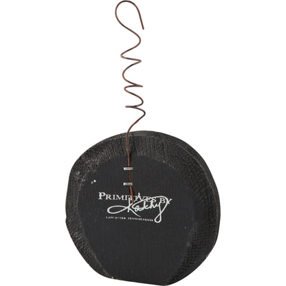 Spooky Primitive Wood Ornaments (Set of 5)