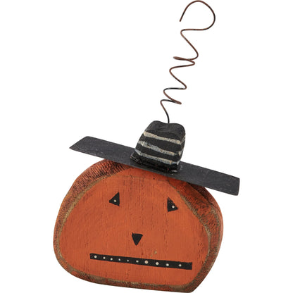 Spooky Primitive Wood Ornaments (Set of 5)