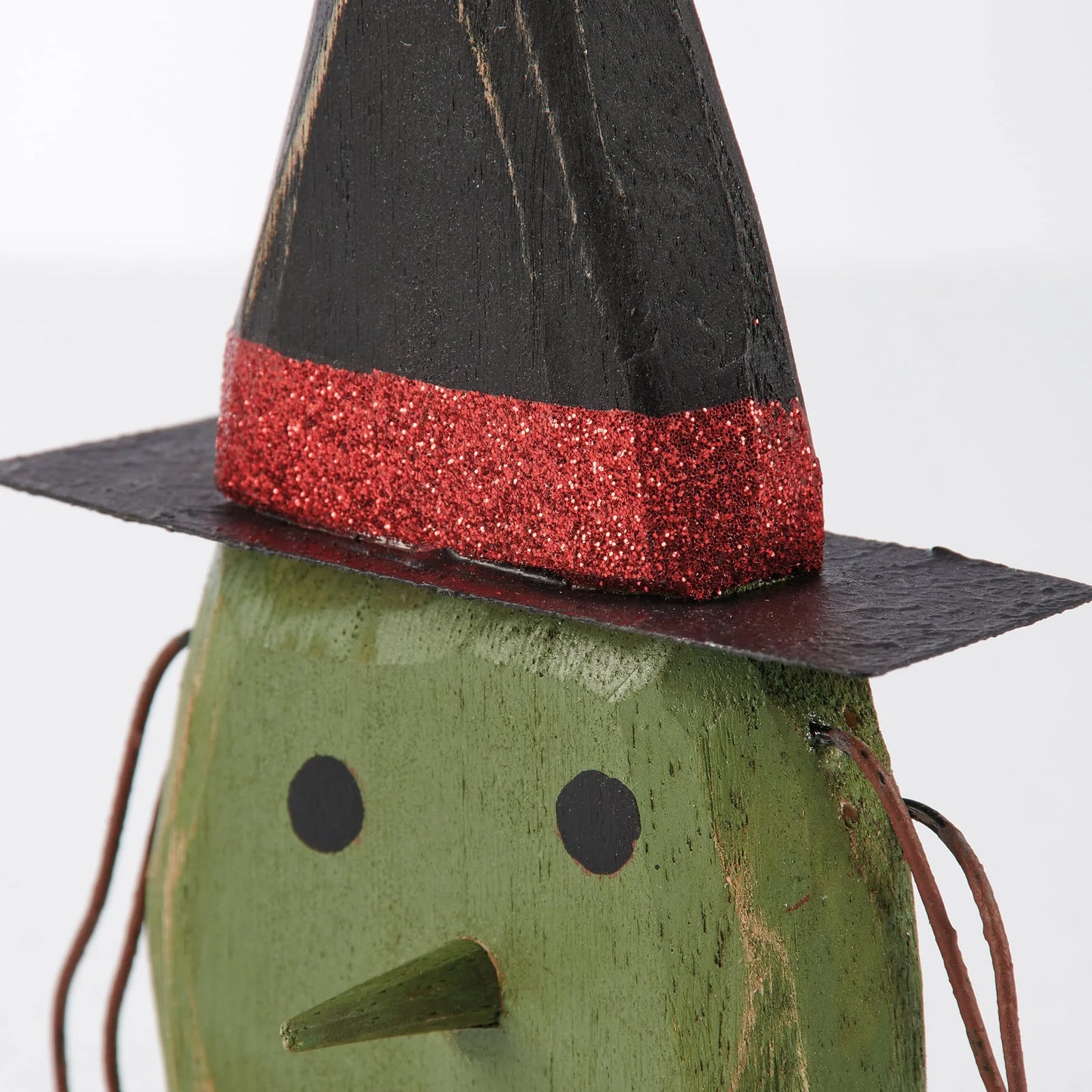 Spooky Primitive Wood Ornaments (Set of 5)
