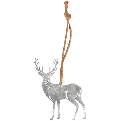 Metal Buck Ornament