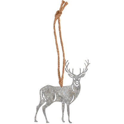 Metal Buck Ornament