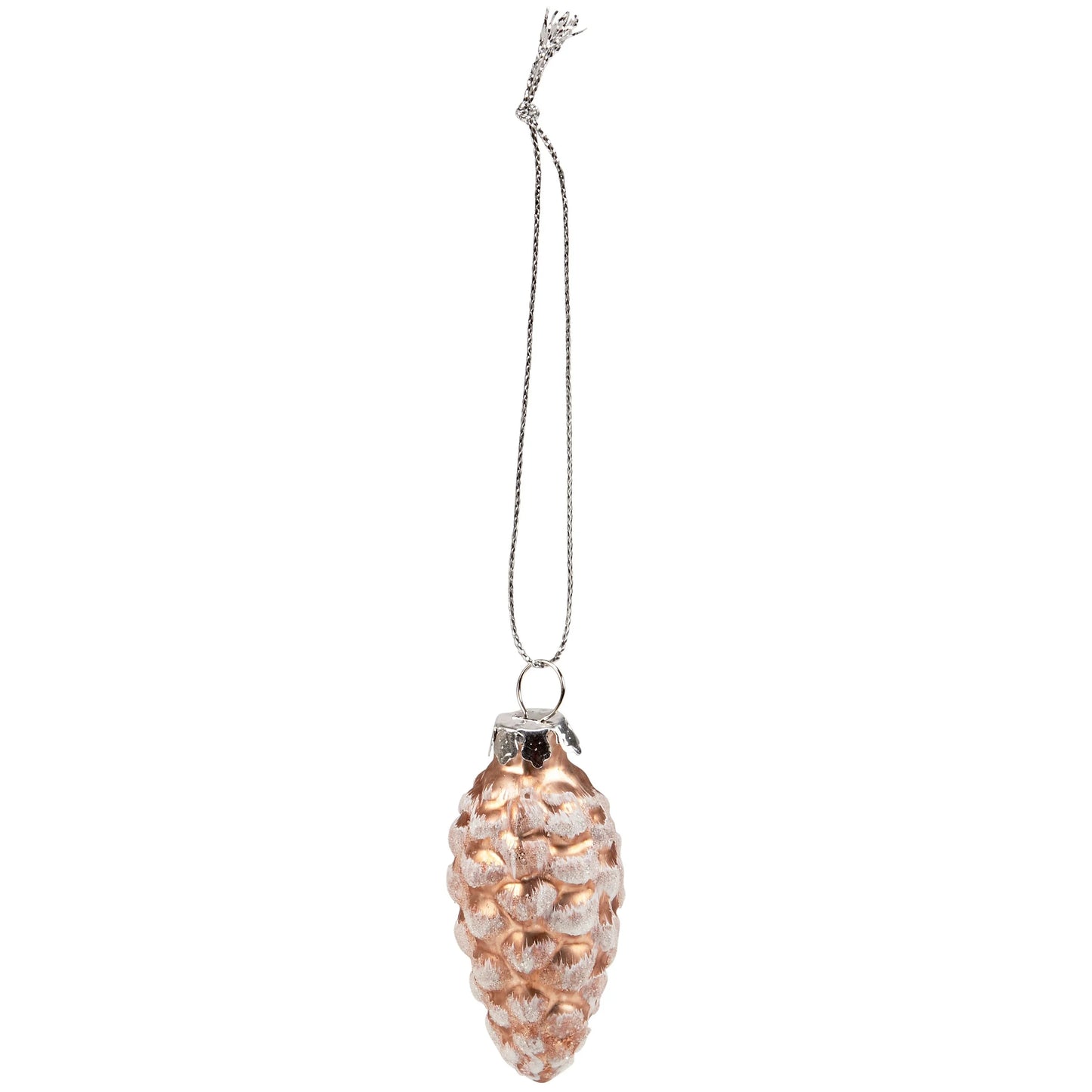 Pinecone Glass Ornaments (Set or 6)