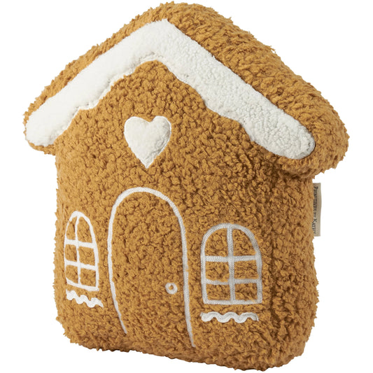 Gingerbread House Pillow