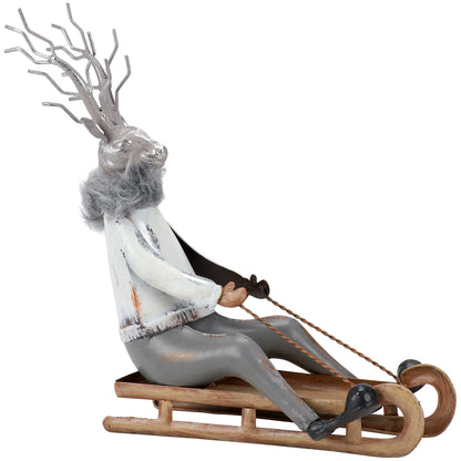 Child Metal Reindeer Sledder