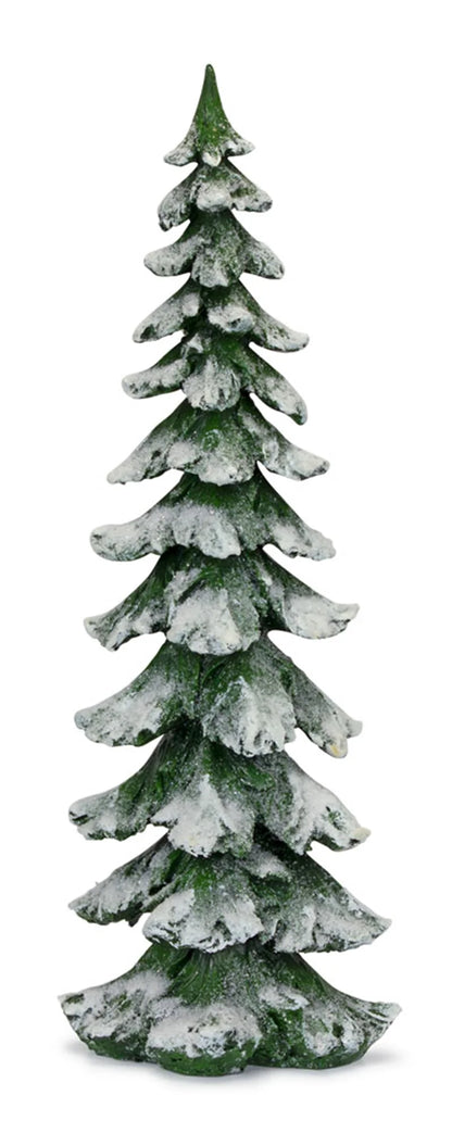 Resin Snowy Tree