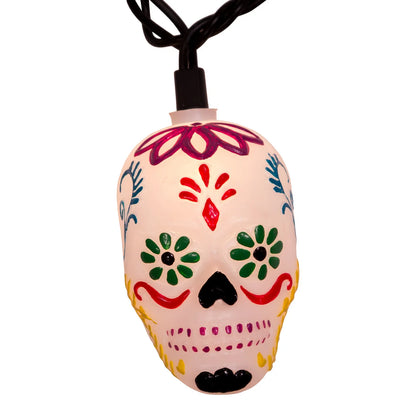 Day Of The Dead Sugar Skull Light Set