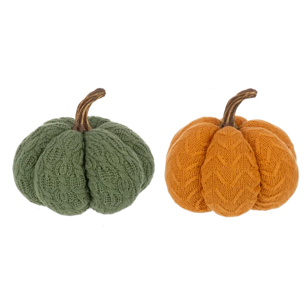 Woven Pumpkin Sitter