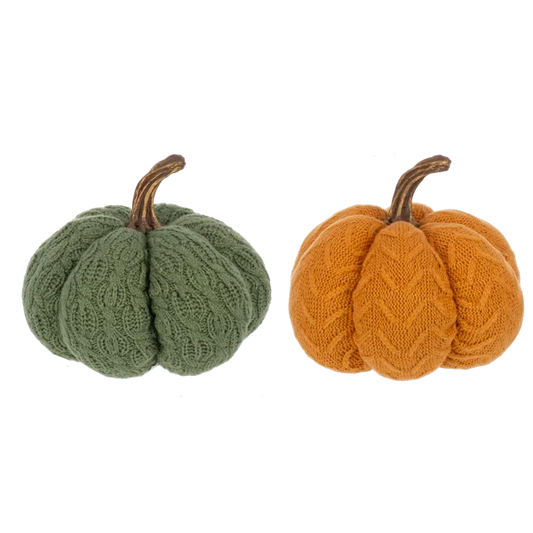 Woven Pumpkin Sitter