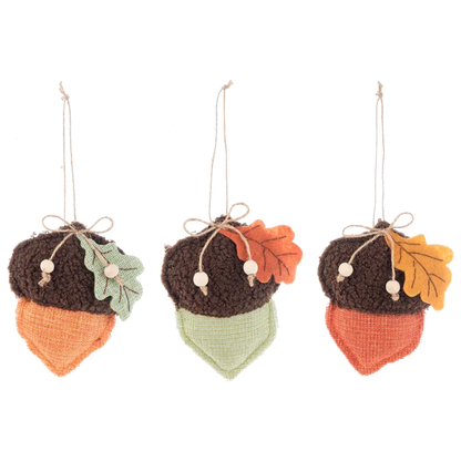 Acorn Fabric Ornament