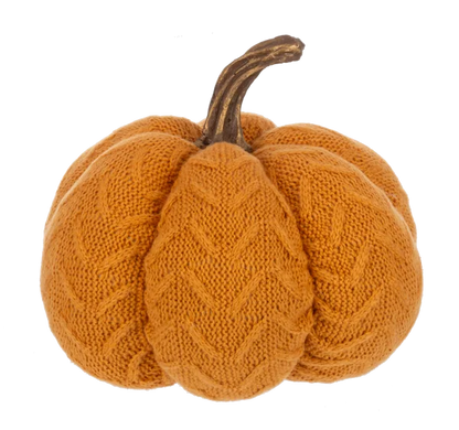 Woven Pumpkin Sitter