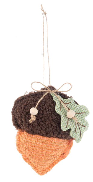 Acorn Fabric Ornament