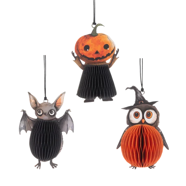 Halloween Honeycomb Ornament