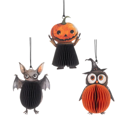 Halloween Honeycomb Ornament