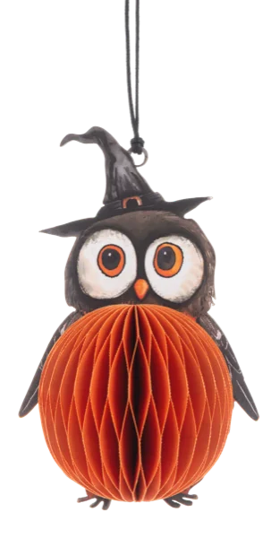 Halloween Honeycomb Ornament