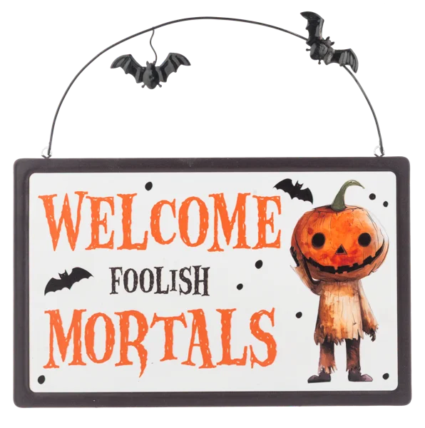 Halloween Message Door Hanger