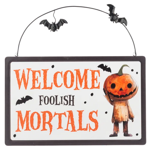 Halloween Message Door Hanger