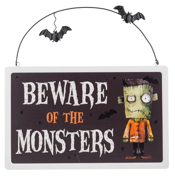 Halloween Message Door Hanger