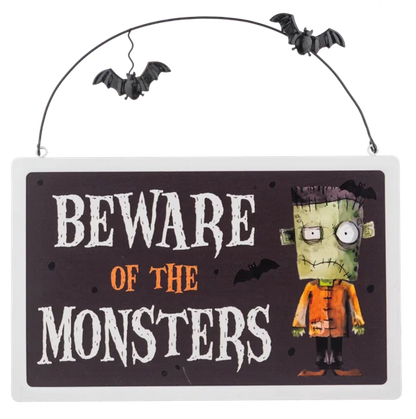 Halloween Message Door Hanger