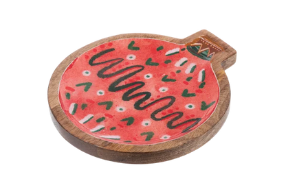 Nested Wood Ornament Trays (2 Piece Set)