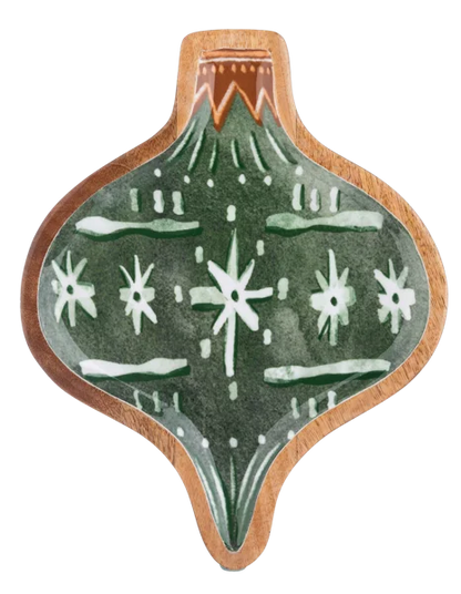 Nested Wood Ornament Trays (2 Piece Set)