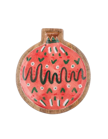 Nested Wood Ornament Trays (2 Piece Set)