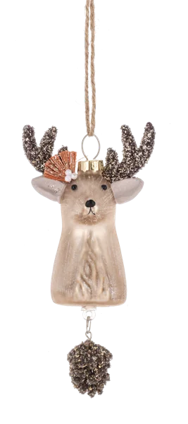 Holiday Icon Glass Ornament