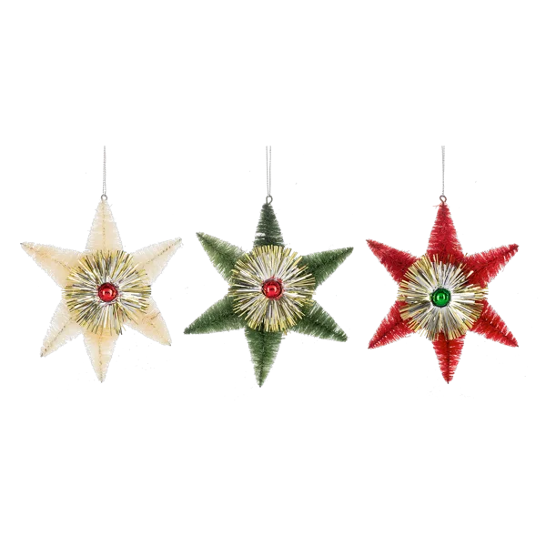 Sisal Star Ornament
