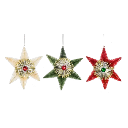 Sisal Star Ornament