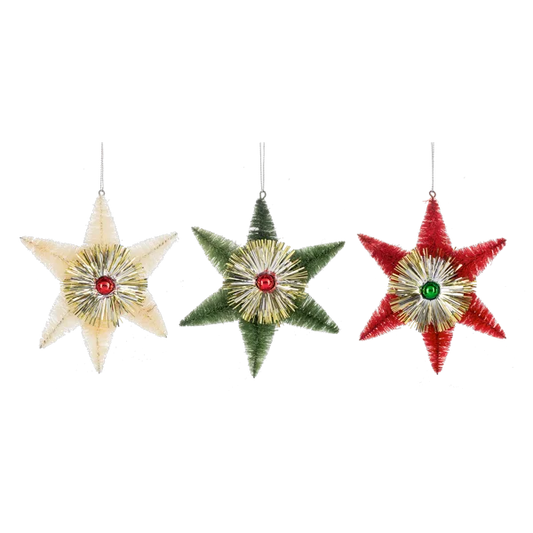 Sisal Star Ornament
