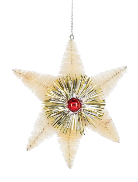 Sisal Star Ornament