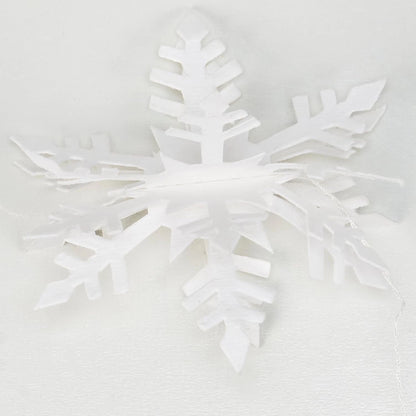 Paper Snowflake Garlands (Set of 3)