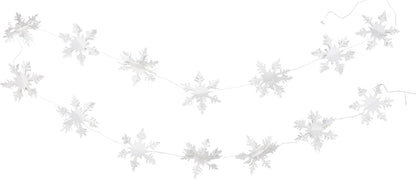 Paper Snowflake Garlands (Set of 3)